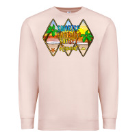 Pale Pink sunrise sunburn sunset repeat Premium Sweatshirt - JahusDesignShop