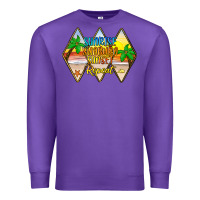 Purple sunrise sunburn sunset repeat Premium Sweatshirt - JahusDesignShop