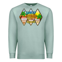 Seafoam sunrise sunburn sunset repeat Premium Sweatshirt - JahusDesignShop