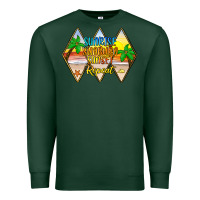 Sports Green sunrise sunburn sunset repeat Premium Sweatshirt - JahusDesignShop