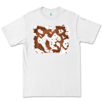 White cowhide Premium Tee - RanaPortraitStore