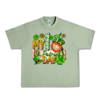 Oil Green my 1'st st patrick's day Urban Heavy Tee - FaDigitalArtStudio