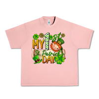 Salmon my 1'st st patrick's day Urban Heavy Tee - FaDigitalArtStudio