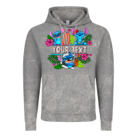 Cloud Rock Your Text Stich Vintage Hoodie - CowhideDigitalArt