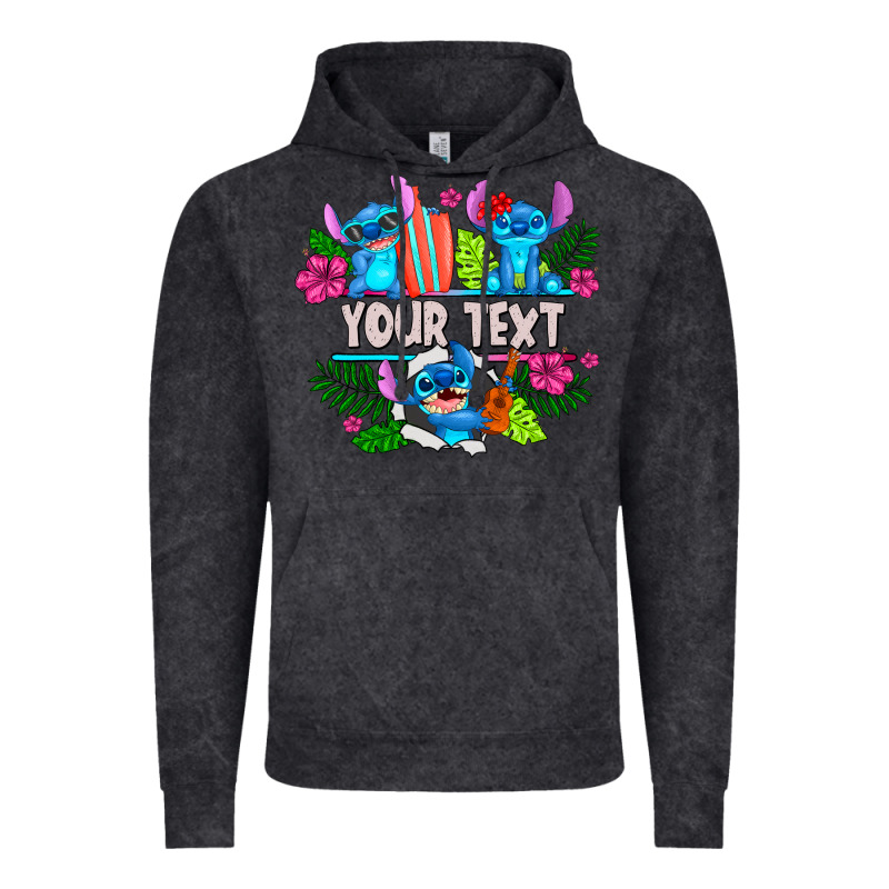 Your Text Stich Vintage Hoodie by CowhideDigitalArt | Teevron