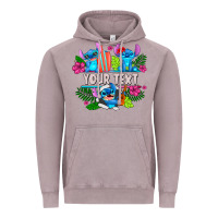 Vintage Zinc Your Text Stich Vintage Hoodie - CowhideDigitalArt