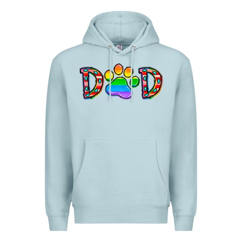 Dad Lgbt Premium Hoodie by CowhideDigitalArt | Teevron