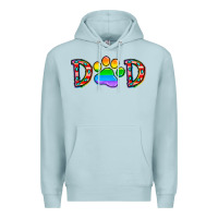 Blue Mist dad lgbt Premium Hoodie - CowhideDigitalArt