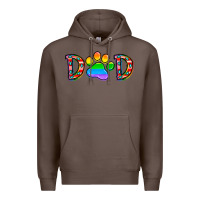Coffee dad lgbt Premium Hoodie - CowhideDigitalArt