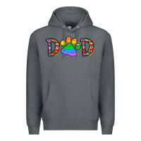 Rock dad lgbt Premium Hoodie - CowhideDigitalArt