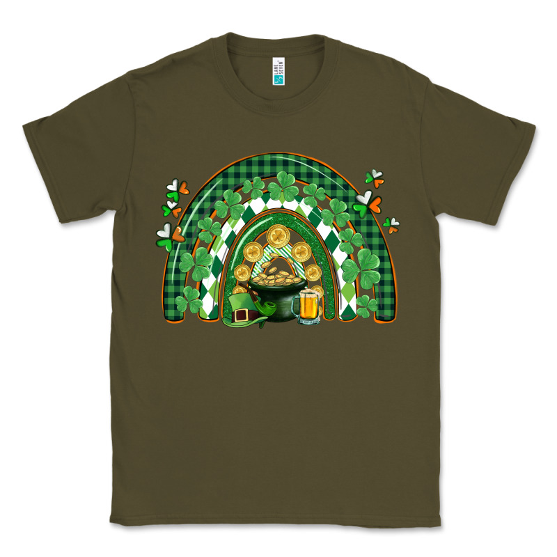 St. Patrick's Rainbow Classic Tee by CowGirlArtShop | Teevron