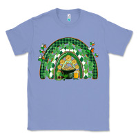 Colony Blue St. Patrick's rainbow Classic Tee - CowGirlArtShop