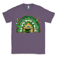 Lavender St. Patrick's rainbow Classic Tee - CowGirlArtShop
