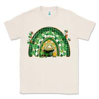 Natural St. Patrick's rainbow Classic Tee - CowGirlArtShop