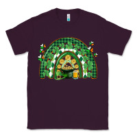 Plum St. Patrick's rainbow Classic Tee - CowGirlArtShop