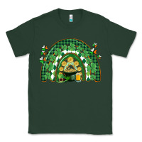 Sports Green St. Patrick's rainbow Classic Tee - CowGirlArtShop