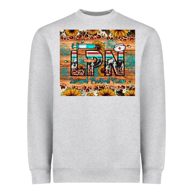 Lpn Licensed Practical Nurse Heavyweight Sweatshirt by JahusDesignShop | Teevron