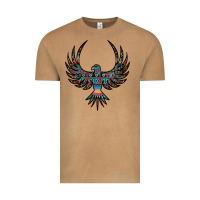 Aztec Leopard Thunderbird Vintage Tee | Teevron