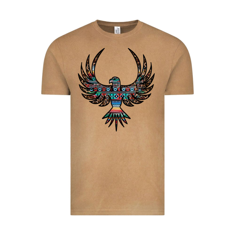 Aztec Leopard Thunderbird Vintage Tee by RanaPortraitStore | Teevron