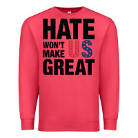 Cardinal hate won't make us great black Premium Sweatshirt - artisFamous