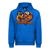 Cobalt basketball hearts Urban Hoodie - Jasminsmagicworld