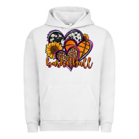 Pigment Lunar Rock basketball hearts Urban Hoodie - Jasminsmagicworld