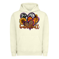 Pigment Pistachio basketball hearts Urban Hoodie - Jasminsmagicworld