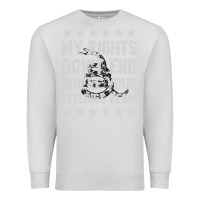 Dove Grey My Rights Don't End Where Your Feelings Begin Premium Sweatshirt - artisFamous