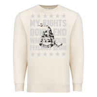 Sandshell My Rights Don't End Where Your Feelings Begin Premium Sweatshirt - artisFamous