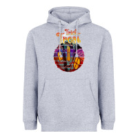 Heather Grey trick treat black Heavyweight Hoodie - JahusDesignShop