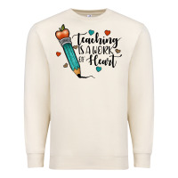 Sandshell teaching i̇s a work of heart Premium Sweatshirt - JahusDesignShop