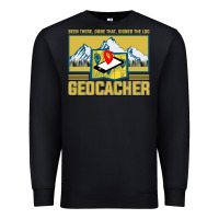 Black Geocaching, geocaching travel bug, geocache, Premium Sweatshirt - artisFamous