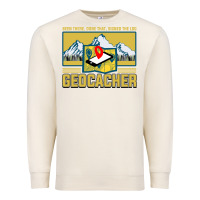 Sandshell Geocaching, geocaching travel bug, geocache, Premium Sweatshirt - artisFamous