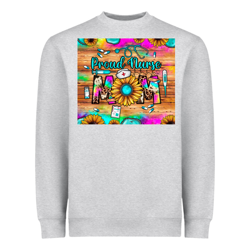 Proud Nurse Mom Heavyweight Sweatshirt by JahusDesignShop | Teevron
