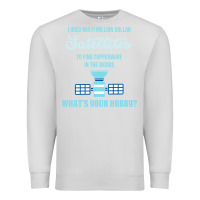 Dove Grey Geocaching, funny geocacher, travel, Premium Sweatshirt - artisFamous