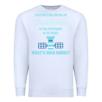 White Geocaching, funny geocacher, travel, Premium Sweatshirt - artisFamous