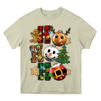 Mossy ho ho ho christmas Heavy Core Tee - CowGirlArtShop