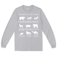 Moon Dust Animals Of The World Long Sleeve Tee - Bettercallsaul