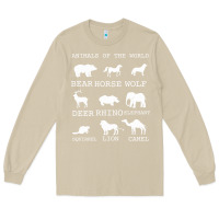 Mushroom Animals Of The World Long Sleeve Tee - Bettercallsaul