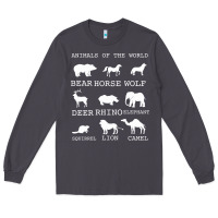 Smoke Animals Of The World Long Sleeve Tee - Bettercallsaul