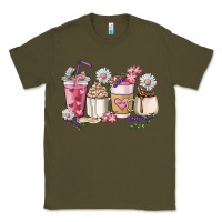 Army Green Mama coffee cup mother's day Classic Tee - HowdyJamesFarm