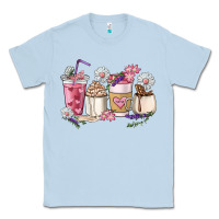 Dusty Blue Mama coffee cup mother's day Classic Tee - HowdyJamesFarm