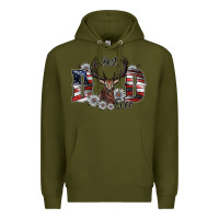 Army Green best dad ever Premium Hoodie - SublimationCraftShop