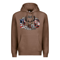 Chestnut best dad ever Premium Hoodie - SublimationCraftShop
