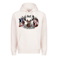 Pale Pink best dad ever Premium Hoodie - SublimationCraftShop
