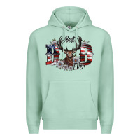 Seafoam best dad ever Premium Hoodie - SublimationCraftShop