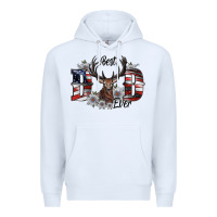 White best dad ever Premium Hoodie - SublimationCraftShop