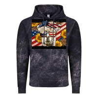 Cloud Black Western 4th Of July Lama Vintage Hoodie - LillyAllenDesigns