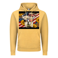 Vintage Mustard Western 4th Of July Lama Vintage Hoodie - LillyAllenDesigns