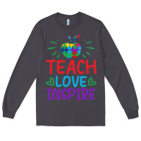 Smoke teach love inspire Long Sleeve Tee - CowhideDigitalArt